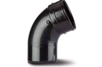 Polypipe Double Socket Bend 4in/110mm. 112&frac12;&deg; SWB23B