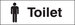 Toilettes (avec symbole masculin)