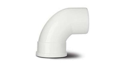 Polypipe SB409W 110MMX92.5° S/S Soil Bend White