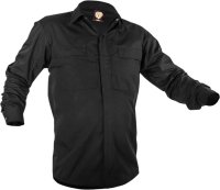 Long Sleeved Polycotton Pit Shirt