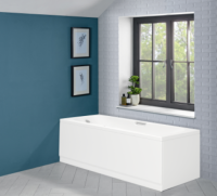 PROLUNA SE 150X70 WHITE  WITH ANTI  SLIP AND  HANDLES