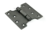 33044 - Pewter 4 Inch x 2 Inch x 4 Inch Parliament Hinge (Pair) SS