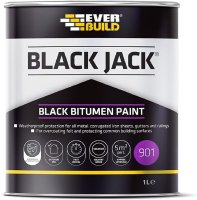 SIKA 901 BLACK BITUMEN PAINT 1LTR