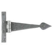 33651 - Pewter 6 Inch Arrow Head T Hinge (Pair)