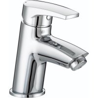 Bristan Orta Basin Mixer with Clicker Waste Chrome OR BAS C