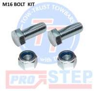2 x M16x45mm Bolt & Nut For Two Bolt Couplings