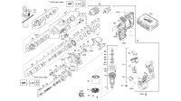 Spare Parts for MILWAUKEE HD18HX-0 18V SDS DRILL COMBI HAMMER