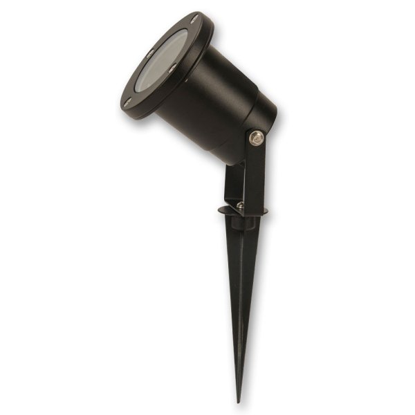 Source GU10 IP68 Wall/Spike Light Black