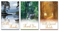 Card - Thank You  - 3 Designs   (22513)