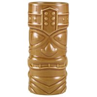 Genware Brown Tiki Mug 40cl/14oz Carton of 4
