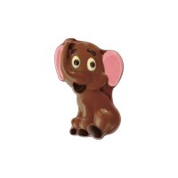 Gwynedd - Eddie the Elephant - decorated solid milk chocolate - appr 44pcs x 1kg