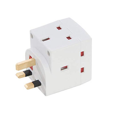 Powermaster 3 Way Adaptor (13 Amp)