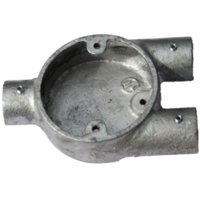CONLOK GALV  Y  BOX 20 MM (QUICK FIT UNTHREADED)