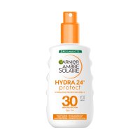 Garnier Ambre Solaire Hydra 24h Protect Sun Cream Spray Spf30 150ml