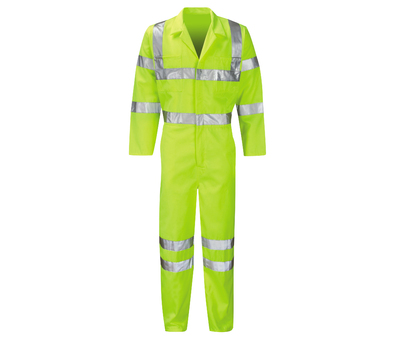 Sigma Hercules Hi-Visibility Poly/Cotton Coverall Yellow