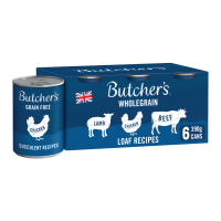 Butcher's Loaf Recipes Dog Food Cans 390g 6pk x 4