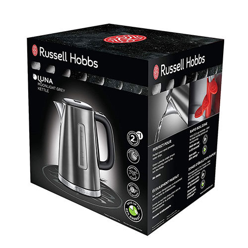 Buy Russell Hobbs Luna Moonlight Grey Kettle online Tadhg O'Connor