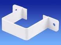 Wavin SquareLine Downpipe Bracket White T8834W