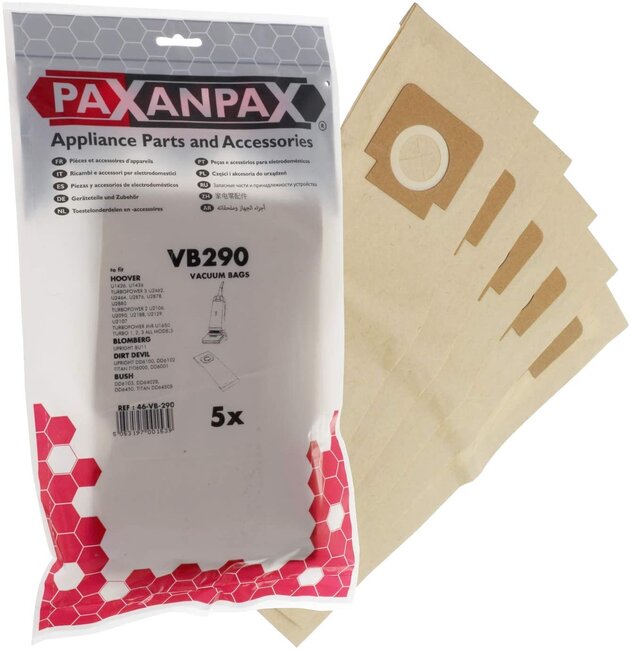 VB290 Hoover Turbopower 2/3 Paper Bags 