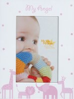 Metal Photo Frame/Pink-Girl/My Angel   (34706)