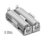Rugged & Lightweight Aluminum Battery Holders Cell Type AAA