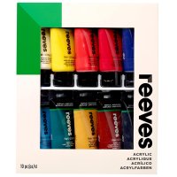 Reeves - Fine Acrylic Tube Set - 10 x 75ml