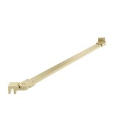 MIRAGE ANGLE BAR 650MM BRUSHED GOLD