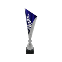 32cm Korba - Silver/Blue Cup