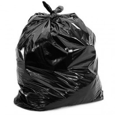 B019 BLACK COMPACTOR SACKS HD 20x33x46"