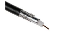 RG6 Black Satellite Cable Cut Per Mtr