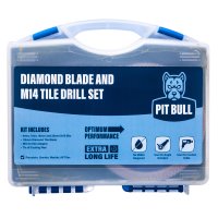 Pit Bull Diamond Blade & Tile Drill Set PBM14SE