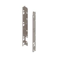 Left & Right (Pair) LEGRABOX F Height (257 mm) Back Fixings Bracket - Nickel plated