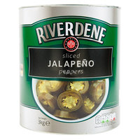 Tin Jalapeno (Sliced)-Riverdene-(3kg)