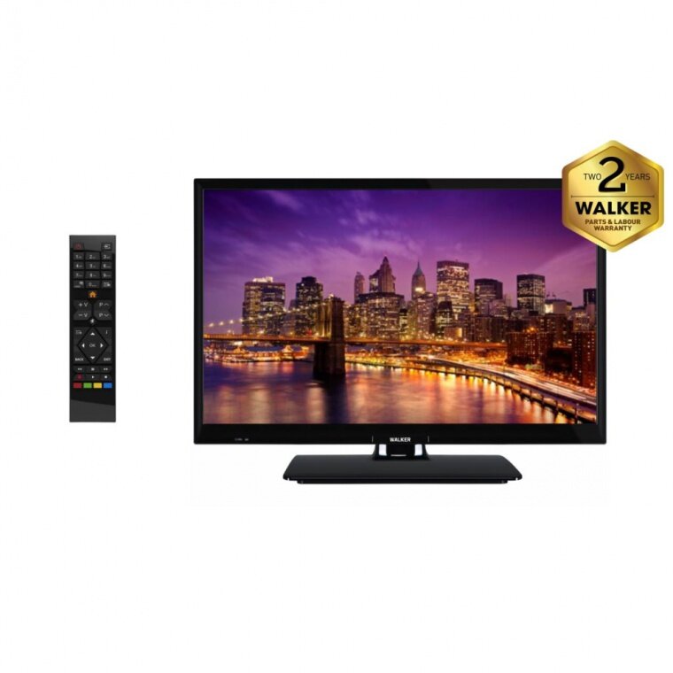 Walker 24" HD Ready LED Ultraslim TV - Saorview Approved