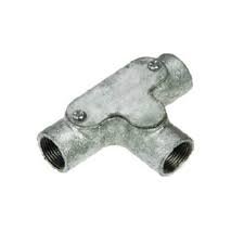 20mm Galvanised Inspection Tee
