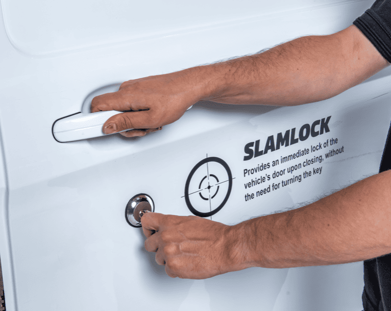 Opel Combo 2018on Slam Locks 2x Sides and Rear