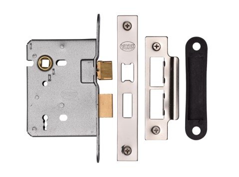 YKASL33-PC&PN - 3 LVR 3.0 Arch. Sash Lock PC/PN