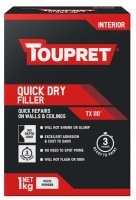 Toupret Quick Dry Interior Filler 1Kg XD