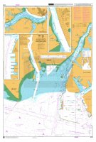 ADMIRALTY Chart - 4038 Johor Strait, Western Part