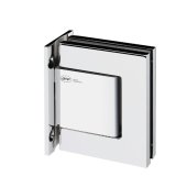 Hydarulic Hinges For Glass Doors IN.05.322 Polished Set