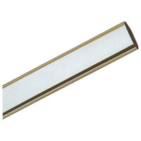 Oval Chrome Rail 30 x 15 x 3 Mtr