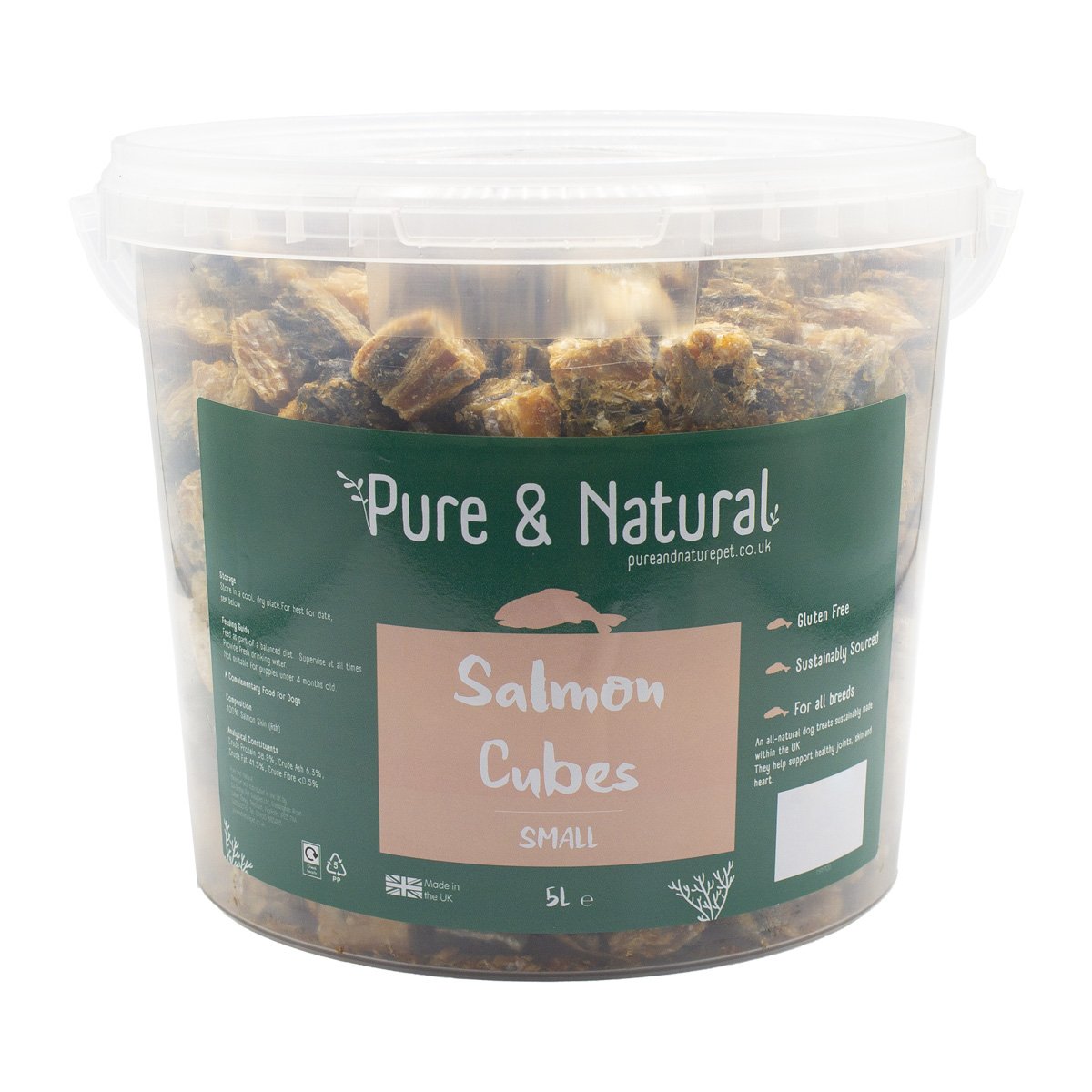 Pure & Natural Salmon Cubes