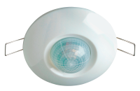 UNIVERSAL 360&deg; PIR, recessed/surface, IP20, White