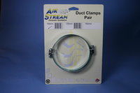 Flexible Ducting Clip / Clamp 100mm (4") - Pair ASFDC42