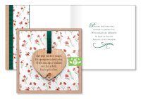 Card Eco Friendly/Open - Robin  (25101)