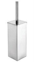 Heritage Square Toilet Brush Chrome ACOTBRSC