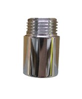 1/2" x 1" RADIATOR VALVE EXTENSION CHROME PLATED