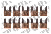 Mini Blade Fuses Light Brown