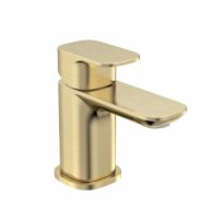 HAZE MINI BASIN MIXER BRUSHED BRASS
