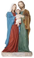 Veronese Resin Statue/3 1/2 Inch Holy Family  (52596)